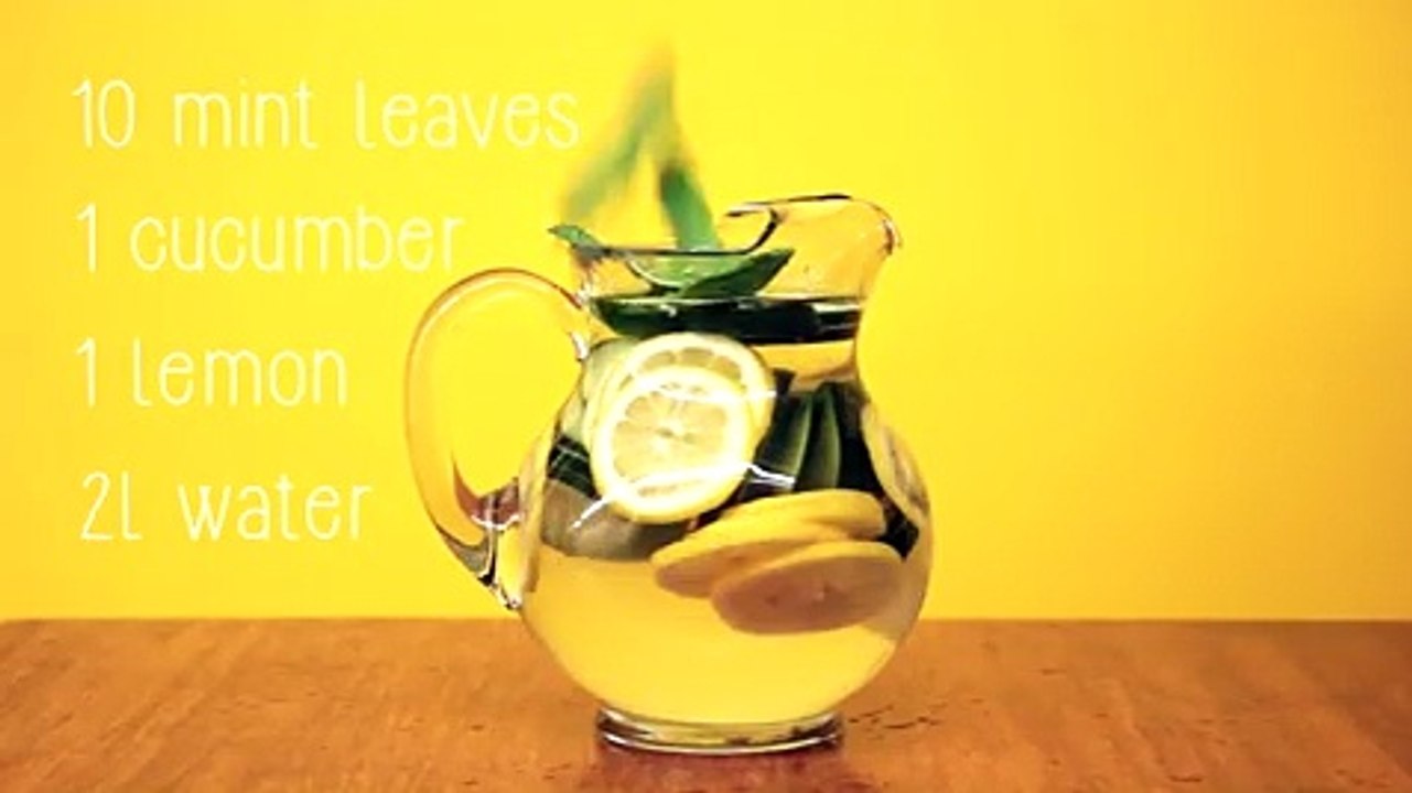 4 weeks flat tummy water recipe