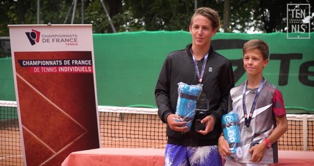 13 ans garçons 2017 : Sean Cuenin en impose