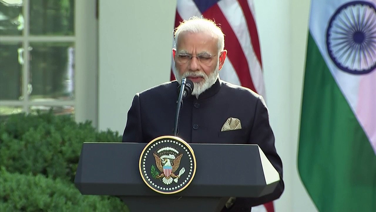 Narendra Modi: India's interests lie in a prosperous US