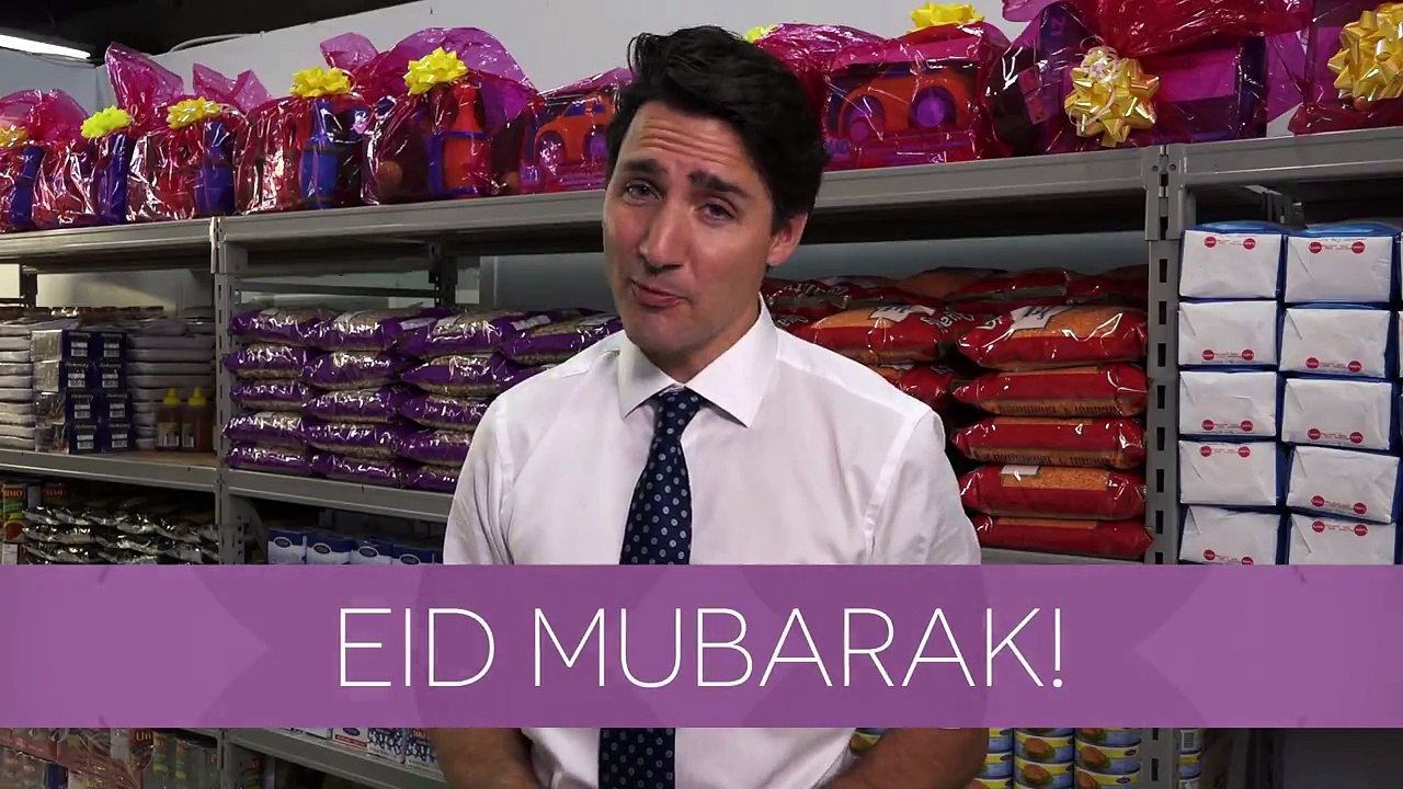 Canadian PM Justin Trudeau's Eid Mubarak Video Goes Viral [WATCH]