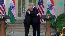 Modi a trouvé comment échapper aux terribles poignées de main de Trump