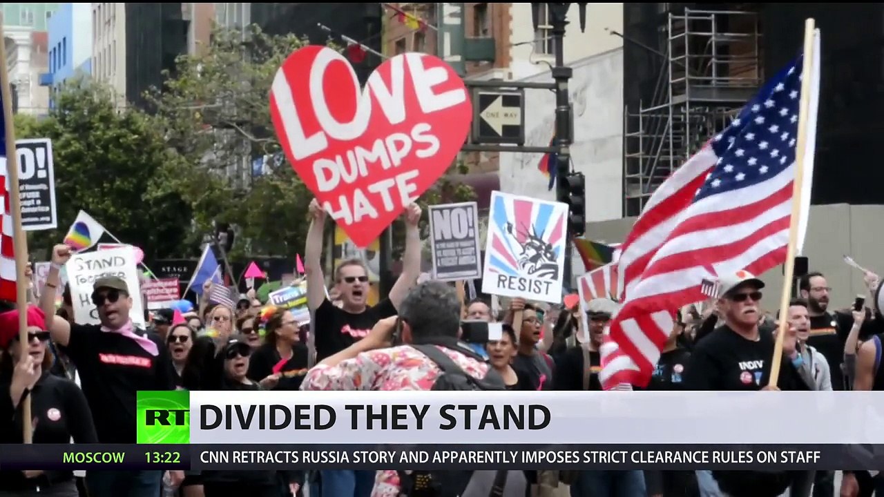 Divided they stand Liberal and conservative states spar over LGBT laws, climate change