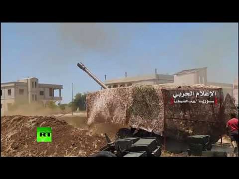 Tanks & rockets: Syrian Army fighting ISIS in Deir El-Zour