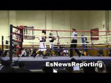 good fight at the golden gloves in LA EsNews Boxing