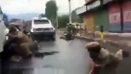 Freedom Fighters Attact on Indian Army