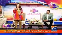 See How Rabia ANum Welcomes Pakistani Team On Eid Show