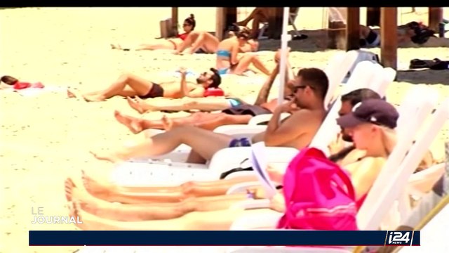 Alerte aux méduses sur les plages d'Israël