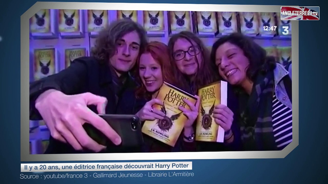 Il y a 20 ans, une éditrice française découvrait Harry Potter