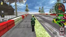 Androïde bicyclette amusement amusement lourd Courses gameplay hd