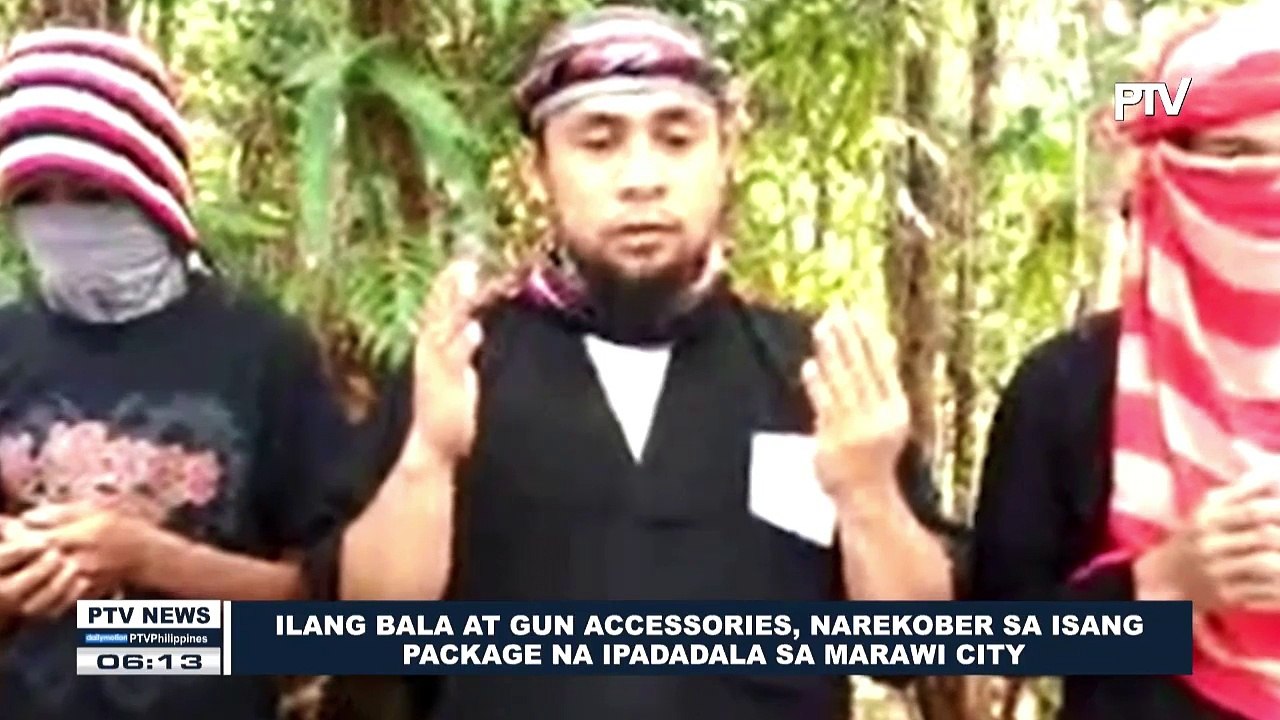 Ilang bala at gun accessories, narekober sa isang package na ipadadala sa Marawi City