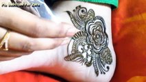 Nice And Unique Looking Mehndi Design For Foot - Latest Mehndi Design Point