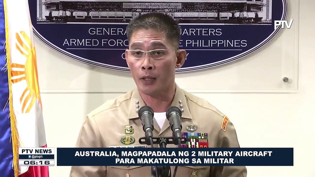 Australia, magpapadala ng dalawang military aircraft para makatulong sa operasyon ng militar vs Maute group