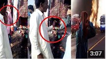 Man throws Cigarettes in the end.... ممکن ہے جہاں لوگ جل گئے وہاں بھی کچھ ایسے ہی ہوا ہو