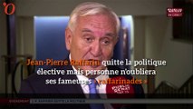 Jean-Pierre Raffarin s’en va mais ses «raffarinades» resteront