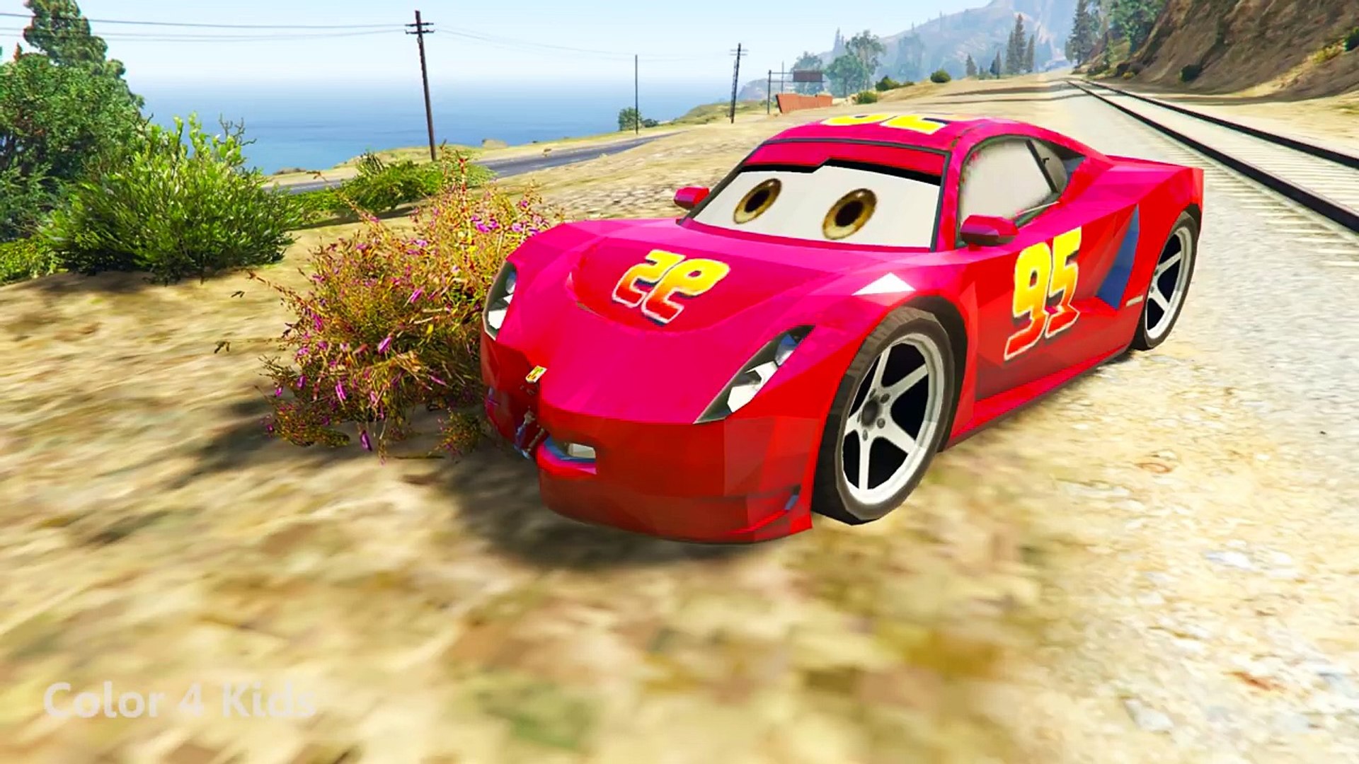 spiderman lightning mcqueen