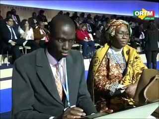 Extrait JT ORTM du 01 12 2015 COP 21 discours IBK