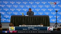 In postgame interview, Kyrie Irving admits Game 3 loss hurts | Cavs Warriors | NBA Finals