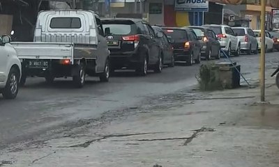 Lalin di Kawasan Lembang dan Puncak Macet