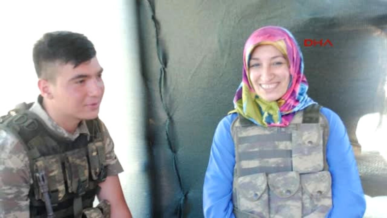 Ankara Üs Bölgesinde Görev Yapan Askere Annesinden Bayram Sürprizi