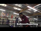 thomas dulorme working out at robert garcia boxing academy EsNews Boxing