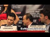 miguel cotto vs sergio martinez team cotto pumped up for fight EsNews Boxing