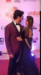 ayeza and danish romance on premier of merunnisa we lub you