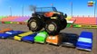 monster trucks | 3D stunts videos | vehicles for kids