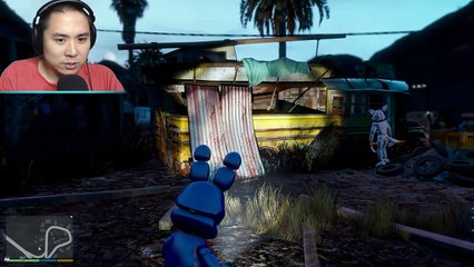 CAN ADVENTURE BONNIE HIDE FROM MONSTER GHOST FOXY? (GTA 5 Mods For Kids FNAF RedHatter)