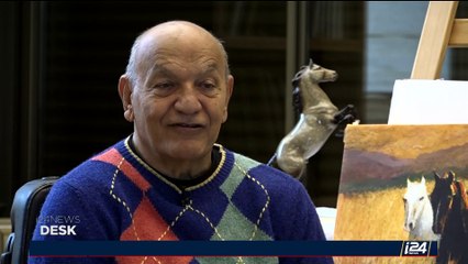 i24NEWS DESK | The artists who paint with their mouths | Tuesday, June 27th 2017