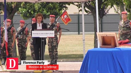La ministre de la défense rend hommage au 1re classe Riveta du RCP de Pamiers