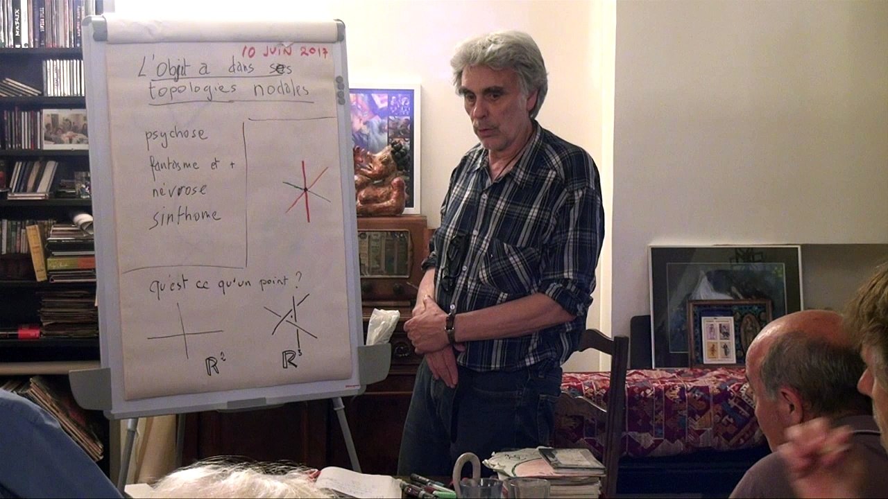 Topologos Workshop #26A: l'objet a dans ses topologies nodales 1/3