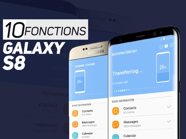 GALAXY S8 : 10 fonctions UTILES - W38