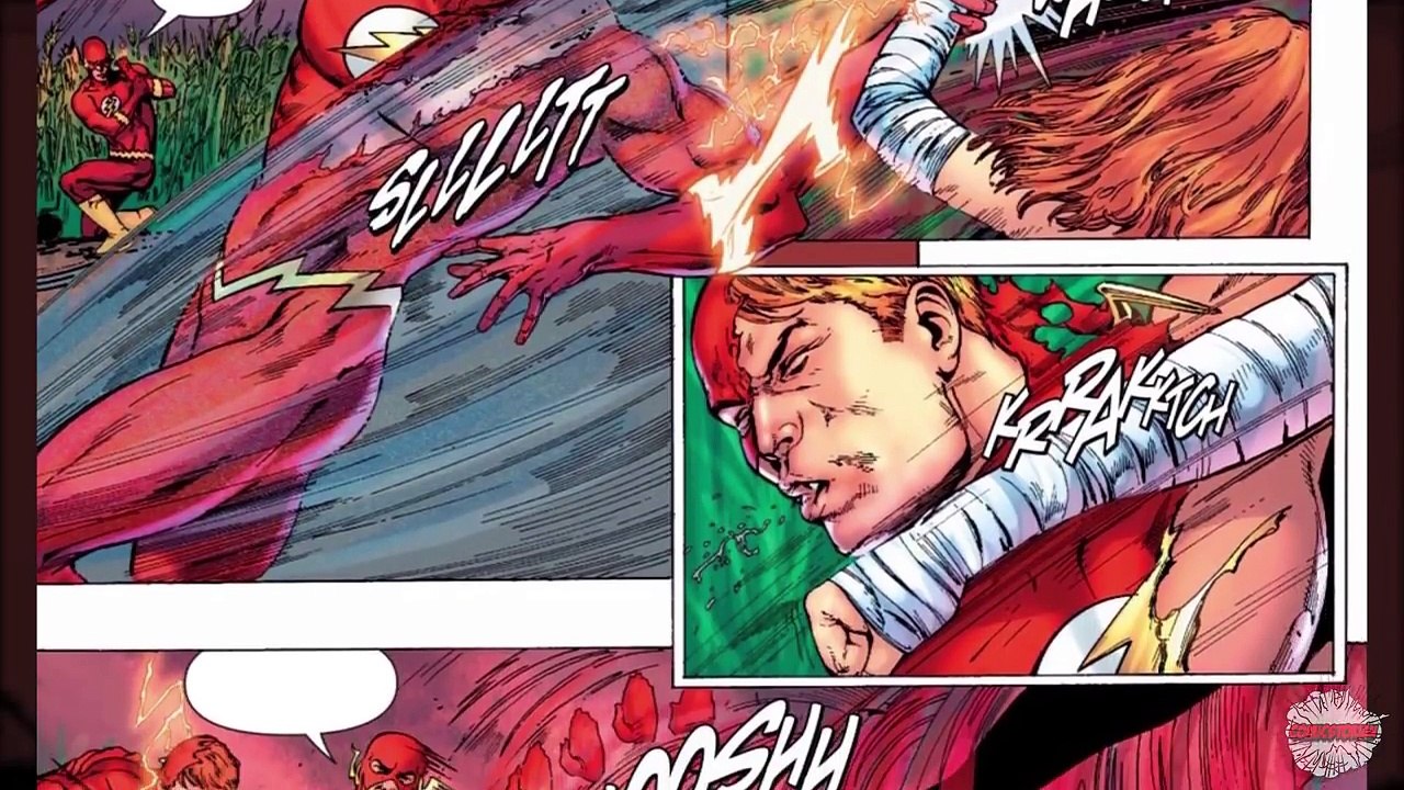 Flash Rebirth (2009) Death of the Black Flash Complete Story