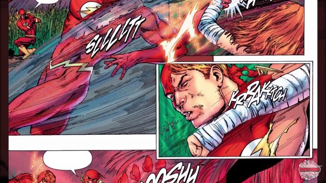 Flash Rebirth (2009) Death of the Black Flash Complete Story