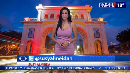 Susana Almeida Pronostico del Tiempo 27 de Junio de 2017
