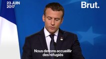 Accueil des réfugiés : Emmanuel Macron vs Gérard Collomb