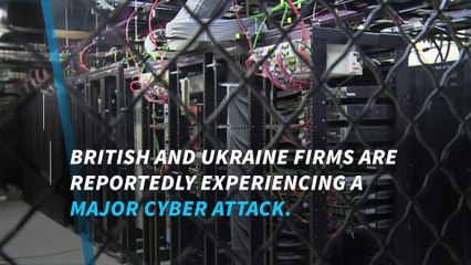 Cyber attack hits UK, Ukraine and Russia