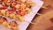 These Piña Colada Shrimp Skewers are Summer on a Stick