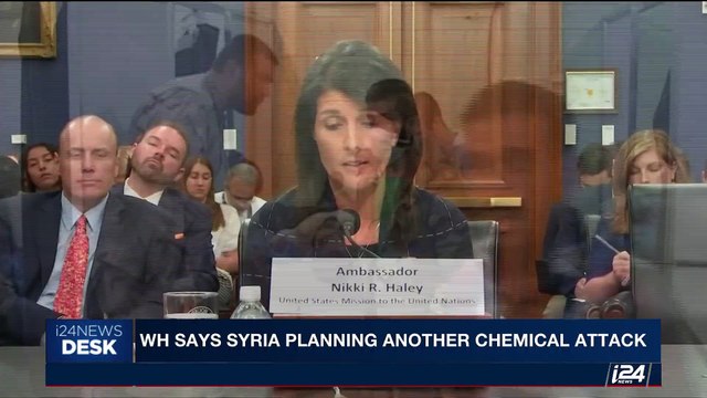 i24NEWS DESK | WH says Syria planning another chemical attack | Tuesday, June 27th 2017