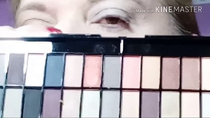 MAKE DEGRADÊ COM TONS MARROM AVERMELHADO