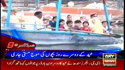 Headlines 2100 27th June 2017