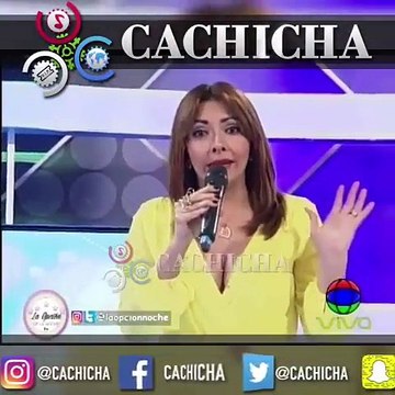 Presentadora habla de lo que hizo un limpia vidrios.