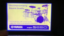Sounds Demo Yamaha psr-s650