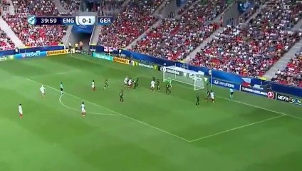 1-1 Demarai Gray Goal - England U21 1-1 Germany U21 - Euro U21 [HD]
