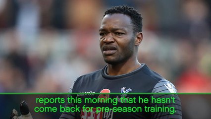 Marseille-linked Mandanda expected back at Crystal Palace training
