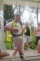 Banjo Player Displays Wicked Picking Skills During Lunch Break for Colleagues in Cambridgeshire