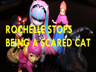 ROCHELLE GOYLE STOPS BEING A SCARED CAT + SKYE PAW PATROL SPIDERMAN ANNA DISNEY Toys Kids Video