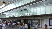 SHINJUKU STATION TOKYO JAPAN 2017