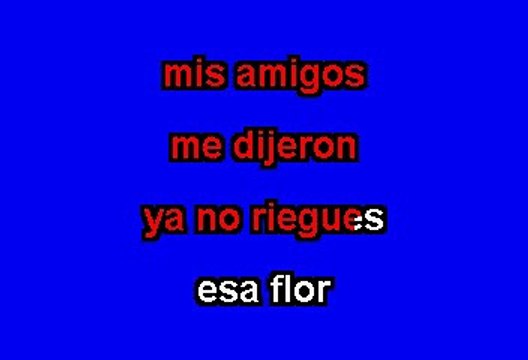 Charlie Zaa - Flor Sin Retoño (Karaoke)