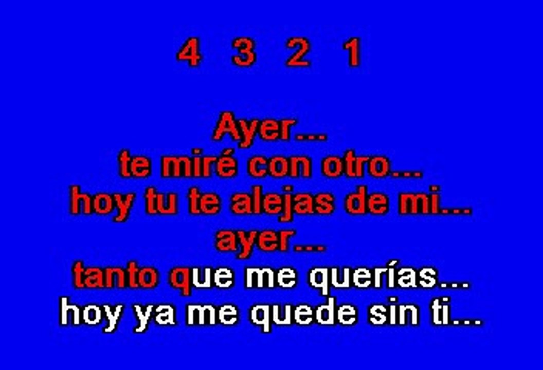 Conjunto Primavera - Dime Dime Dime (Karaoke)